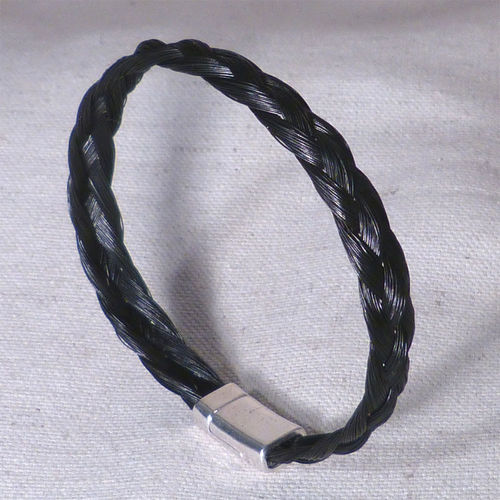 bracelet crin noir